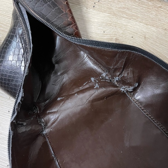 Renzo Formentini Brown Snakeskin Boots - Picture 13 of 13